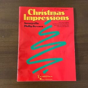 Christmas Impressions Arranged by Phillip Keveren Piano Solos (15 Favorites)